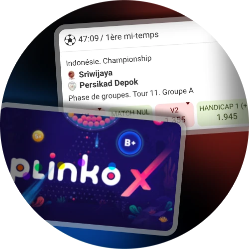 Profitez des paris et des jeux d'argent depuis l'application Megapari.