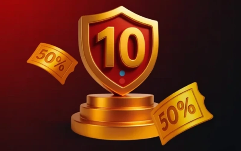 Effectuez votre dixième dépôt et recevez le bonus Megapari.