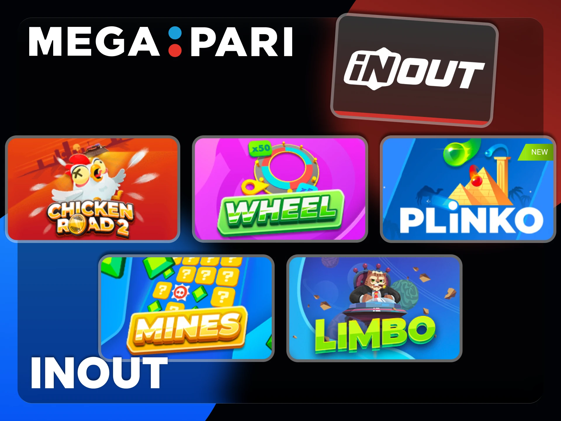 La plateforme Megapari a collaboré avec le fournisseur InOut.