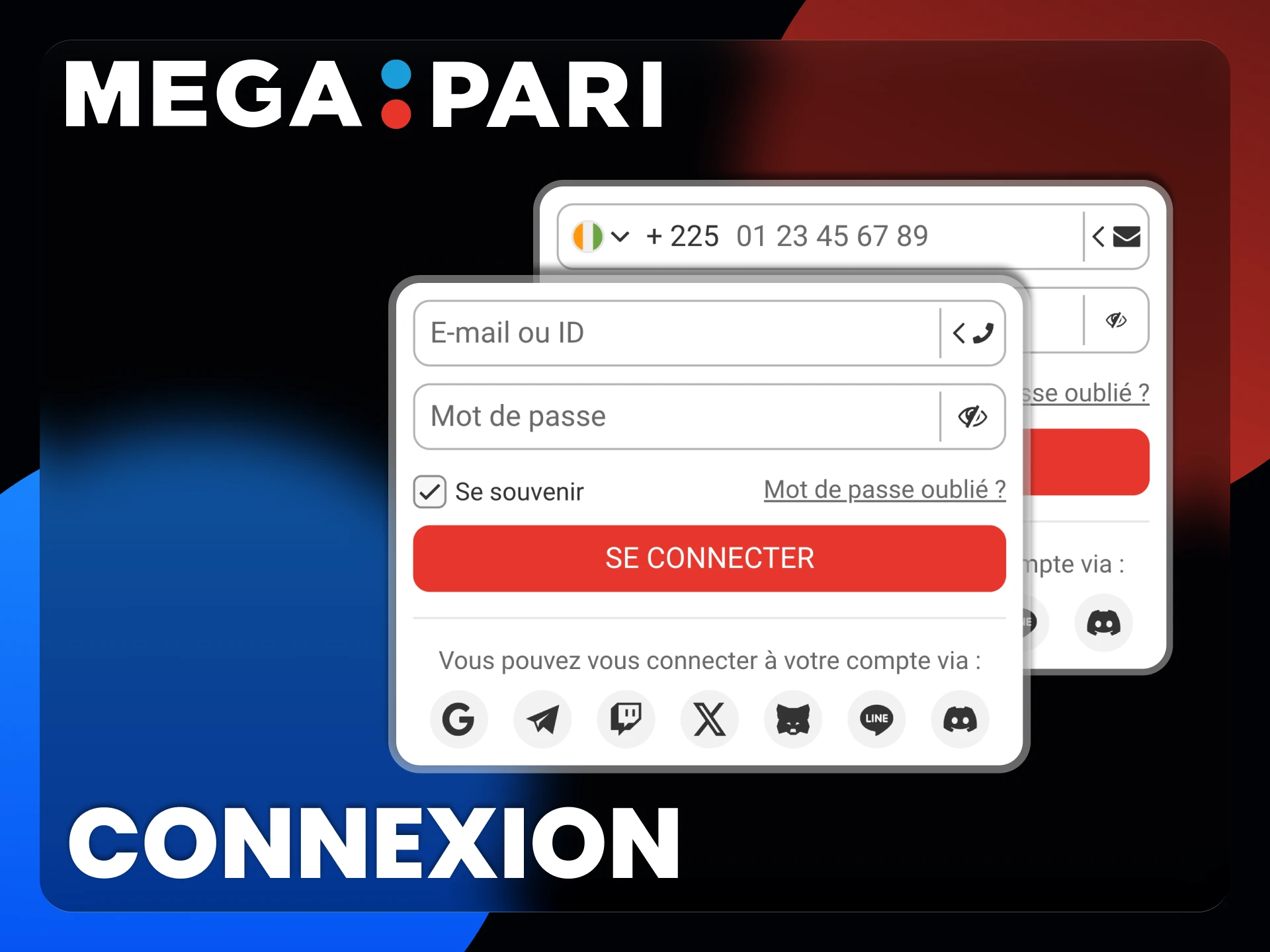 Apprenez comment vous connecter à votre profil Megapari.