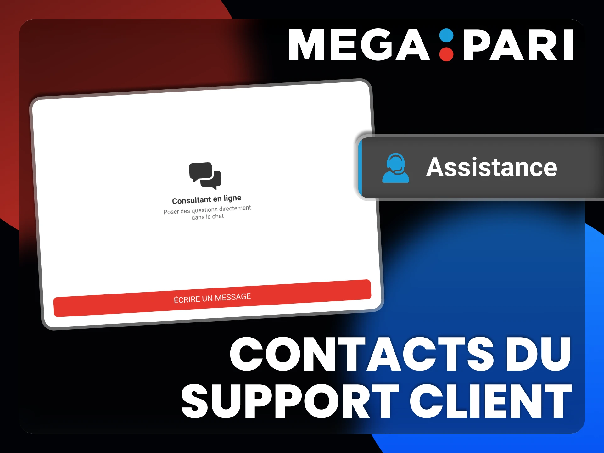 Contactez le service d'assistance Megapari pour résoudre tout problème lié au paiement.